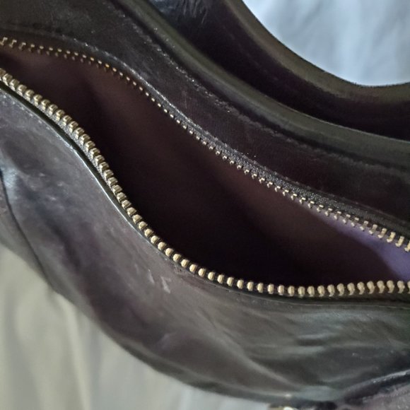 Kooba Brown Leather Designer Handbag Shoulder Bag, Vintage - Picture 7 of 13